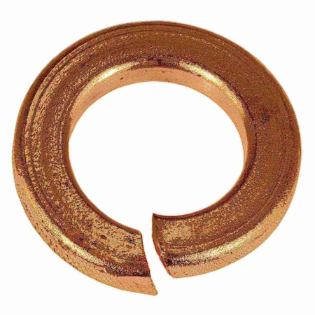 Midwest Fastener Split Lock Washer, Silicon Bronze, Bronze Finish, 2 PK 37412
